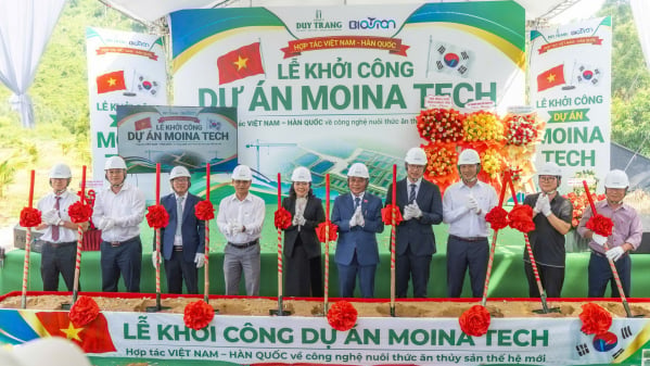 Khanh Hoa launches a moina project using South Korean technology