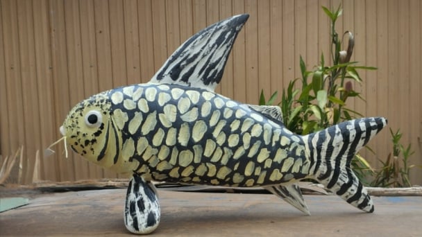 Những chú cá gỗ kể chuyện thiên nhiên