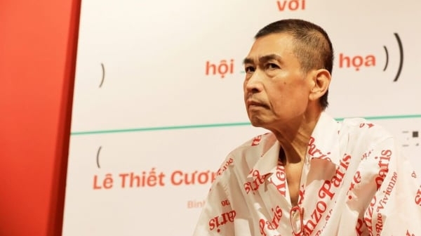 Họa sĩ Lê Thiết Cương trở về miền tối giản riêng mình