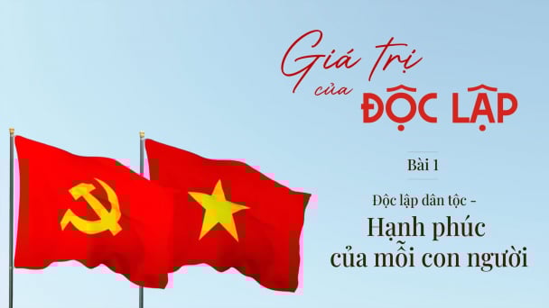 [Bài 1] Độc lập dân tộc - hạnh phúc của mỗi con người
