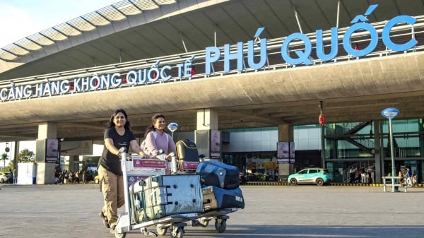Cảng Hàng không quốc tế Phú Quốc đón 50 chuyến bay quốc tế cao kỷ lục