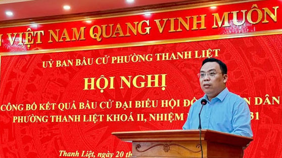 Phường Thanh Liệt bầu đủ 23 đại biểu HĐND nhiệm kỳ 2026-2031
