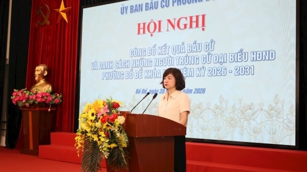 Phường Bồ Đề công bố 30 đại biểu HĐND nhiệm kỳ 2026-2031