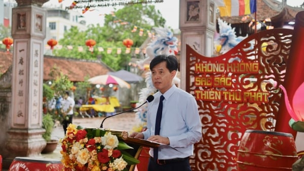 Lễ hội Chùa Láng gìn giữ di sản 900 năm tuổi