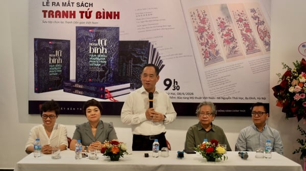 'Tranh Tứ bình' lan tỏa giá trị di sản dân tộc
