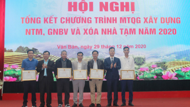 Huyện Văn Bàn có 9 xã đạt chuẩn nông thôn mới