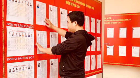 Xã Thượng Phúc rộn ràng không khí chuẩn bị ngày bầu cử
