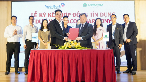 Lễ ký kết hợp đồng tín dụng tài trợ dự án Intracom Harmony