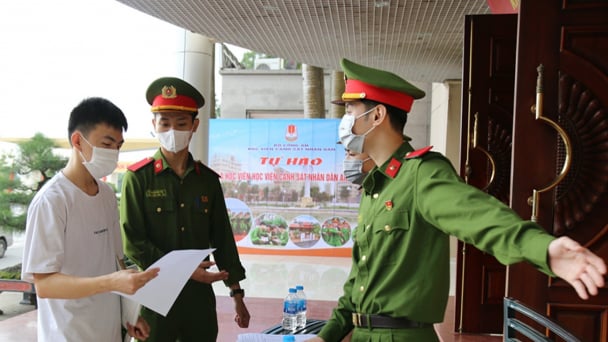 Ngành Công an tăng lên 15 tổ hợp xét tuyển sinh trong năm 2025