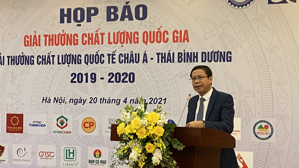 55 doanh nghiệp đạt giải thưởng Chất lượng Quốc gia năm 2020