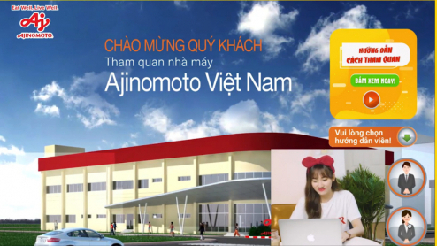 Sinh viên hào hứng với kỳ kiến tập online tại Ajinomoto