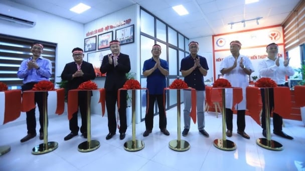 Khai trương điểm hiến máu cố định tại Bệnh viện Đa khoa Nông nghiệp
