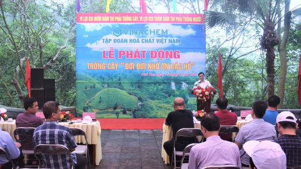 Lễ trồng cây đặc biệt tại Khu Di tích lịch sử Đền Hùng
