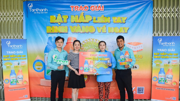 'Bật nắp liền tay - rinh vàng về ngay' cùng Tân Thành