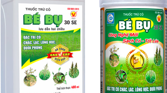 Thuốc diệt mầm cỏ ruộng lúa Bé Bụ 30SE sản xuất theo công nghệ mới
