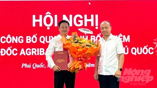 Bổ nhiệm ông Tiêu Tường Phục làm Giám đốc Agribank Phú Quốc