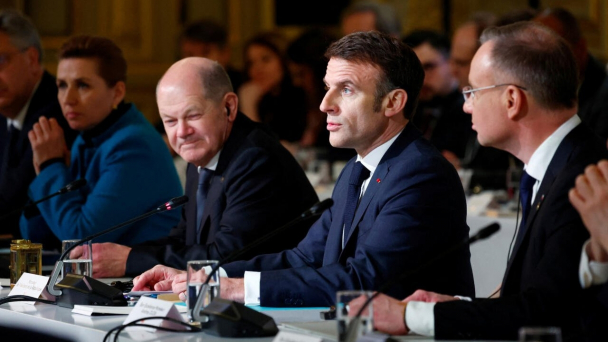Tổng thống Macron không loại trừ khả năng đưa quân đến Ukraine