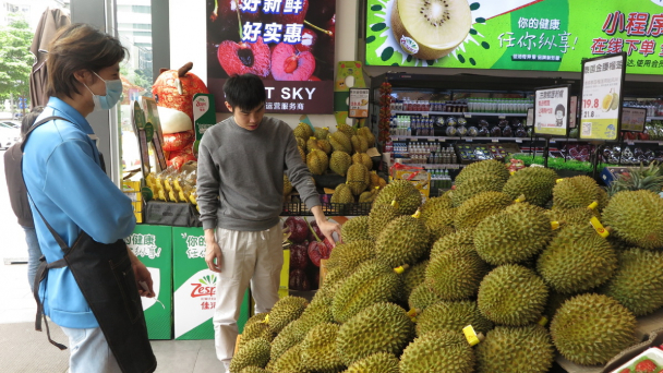 Thái Lan đưa ra cảnh báo về 'sầu riêng Hải Nam' của Trung Quốc