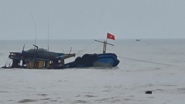 4 tàu cá gặp nạn, 11 thuyền viên đang mất tích