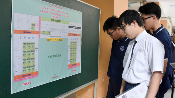 Hà Nội điều động hơn 15.000 người tham gia công tác coi thi
