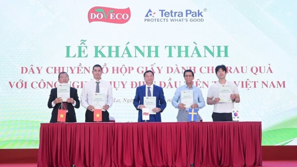 Doveco inaugurates USD 4 million paper-can production line
