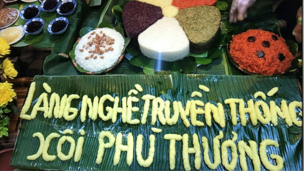 Đặc sản xôi Phú Thượng len lỏi từng ngõ nhỏ Hà Nội