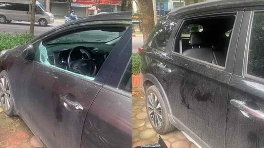 Đập vỡ kính hàng chục xe ô tô để trộm cắp tài sản