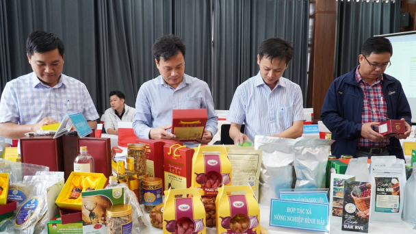 OCOP Quảng Ngãi tăng tốc vào chuỗi phân phối hiện đại