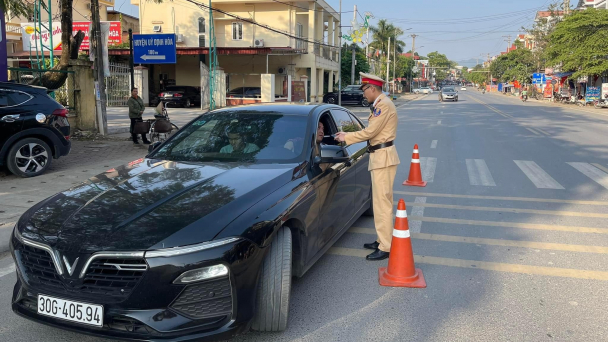 Thái Nguyên xử lý nghiêm vi phạm về nồng độ cồn dịp Tết
