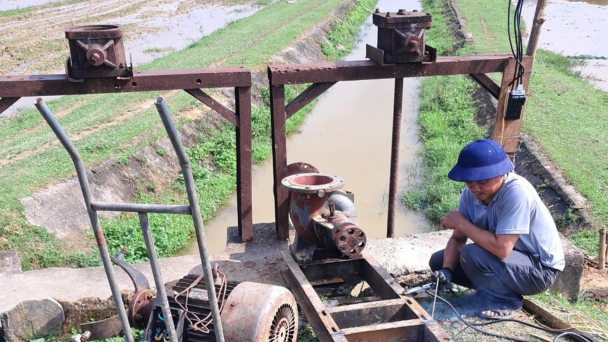 Lo ngại thiếu nước tưới cho cây trồng vụ xuân