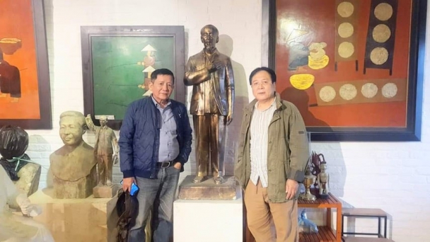 Tượng đài Bác Hồ ở Phú Quốc, tác phẩm để đời của NSND Vương Duy Biên