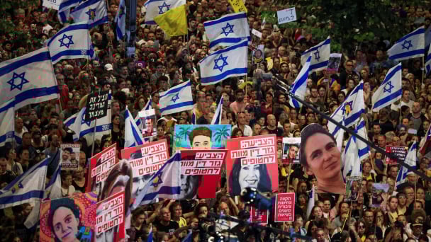 Nửa triệu người Israel biểu tình sau khi 6 con tin thiệt mạng tại dải Gaza