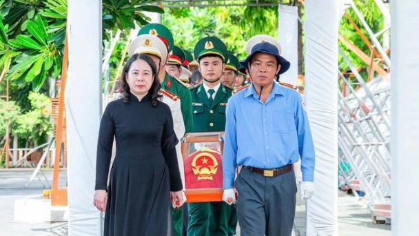 An táng 235 hài cốt liệt sĩ tại Nghĩa trang liệt sĩ Dốc Bà Đắc