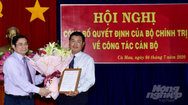 Ông Nguyễn Tiến Hải giữ chức Bí thư Tỉnh ủy Cà Mau