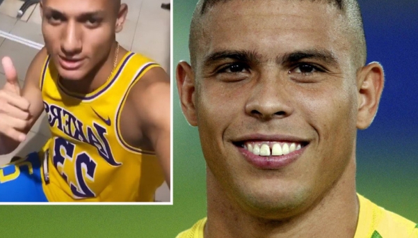 Sao Everton tái hiện kiểu đầu nổi tiếng của Ronaldo