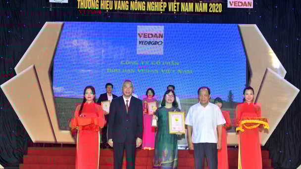2 sản phẩm Vedan 5 năm liên tiếp đạt “Thương hiệu vàng nông nghiệp Việt Nam”