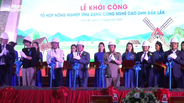 Khởi công dự án tổ hợp khu nông nghiệp công nghệ cao tại Đắk Lắk