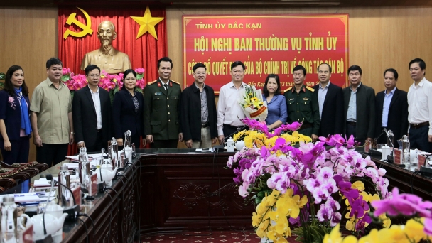 Bộ Chính trị chuẩn y các chức danh lãnh đạo Tỉnh ủy Bắc Kạn