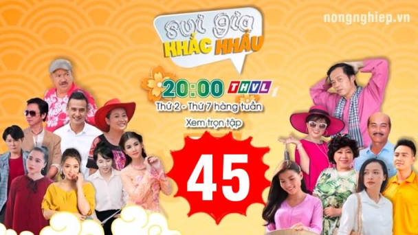 Sui gia khắc khẩu tập 45 trực tiếp trên THVL1 ngày 1/4