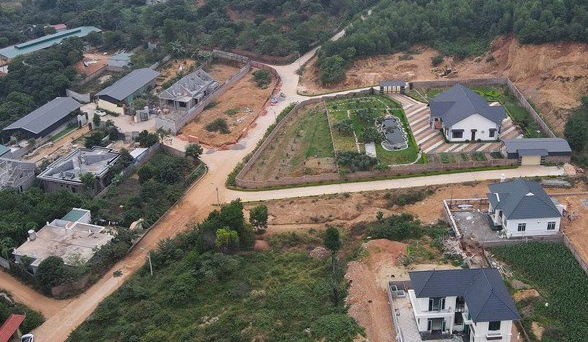 Có cán bộ, đảng viên xây biệt thự trên đất công ở tỉnh Vĩnh Phúc