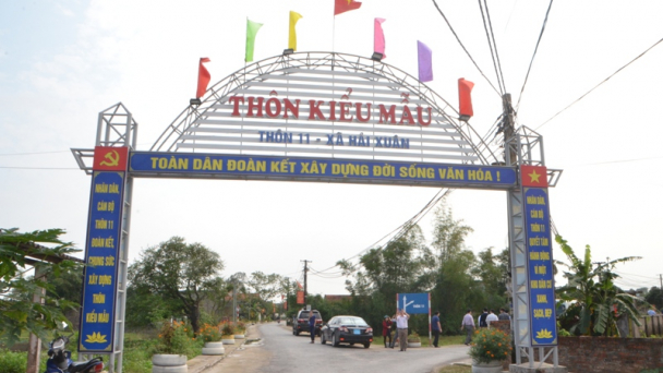 Nỗ lực xây dựng NTM nâng cao ở Hải Xuân