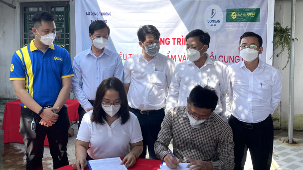 Ký kết cung ứng chuỗi thực phẩm sạch, an toàn vào hệ thống Bách Hóa Xanh