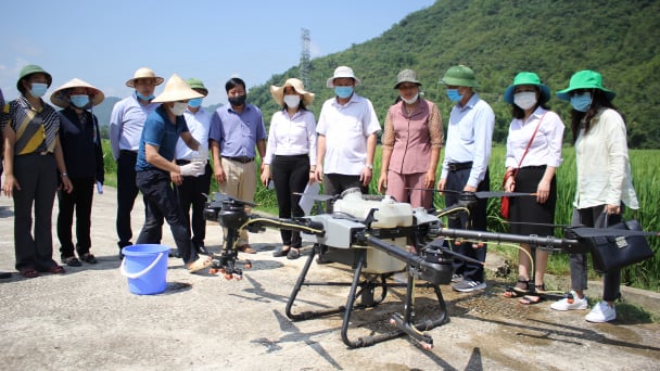 Xây dựng dự thảo tiêu chuẩn cơ sở khảo nghiệm thuốc BVTV bằng Drone