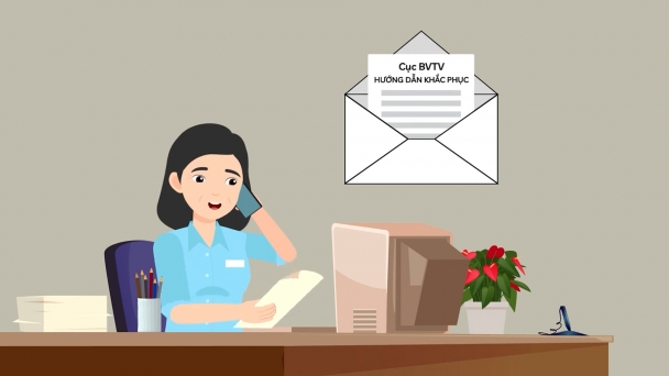 Video hướng dẫn quy trình thu hồi và phục hồi mã số vùng trồng, cơ sở đóng gói