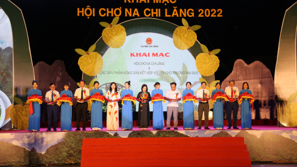 Lạng Sơn tổ chức Lễ khai mạc hội chợ na Chi Lăng 2022