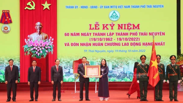 Kỷ niệm 60 năm thành lập thành phố Thái Nguyên