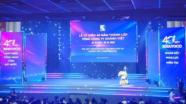 Tổng Công ty Khánh Việt kỷ niệm 40 năm thành lập