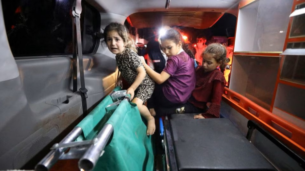 Nổ lớn tại bệnh viện trung tâm Gaza