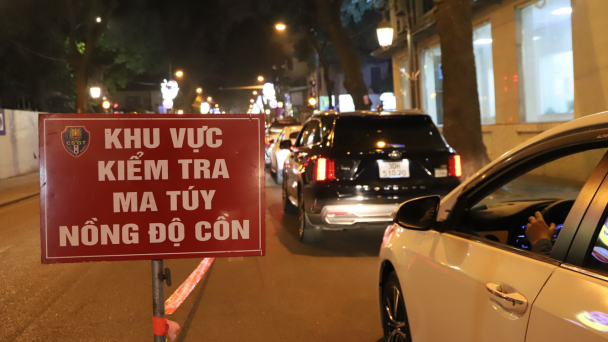 Vi phạm nồng độ cồn: Không để cản trở hoạt động bình thường của xã hội