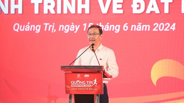 Quảng Trị Marathon 2024: Kết nối tình yêu thể thao và tấm lòng chia sẻ